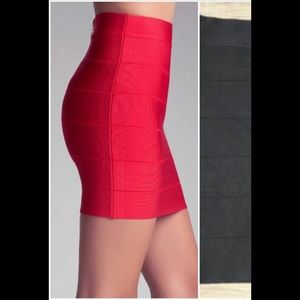 NWT Bebe high waist bodycon skirt small